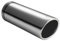 Ulter Sport NX70 Sportauspuff/Auspuffblende, rund, 70 x 120, Edelstahl, 40-60 mm