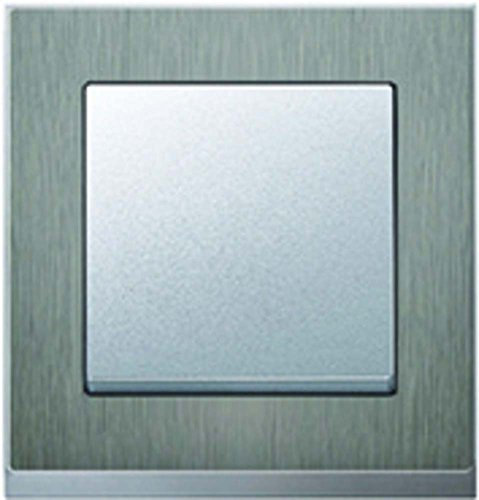 Merten M-Pure Decor-Rahmen, 5 Fach, Edelstahl/Aluminium, MEG4050-3646