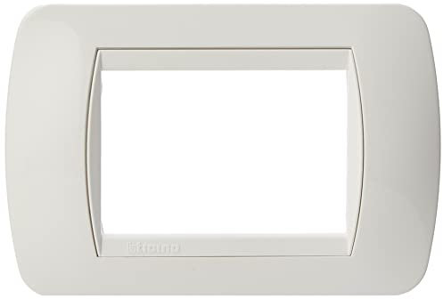 Bticino Livinglight Placca Interruttore, 3M, Bianco