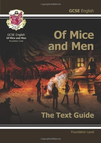 GCSE English Text Guide - Of Mice & Men Foundation by CGP Books (2011) Paperback