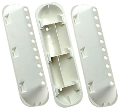 Original Indesit Waschmaschine 10-loch Mitnehmer Heber Arme (3er Pack, 183mm x 53mm x 38mm)