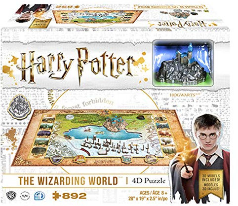 4D Cityscape Harry Potter Puzzle (892 pieces)