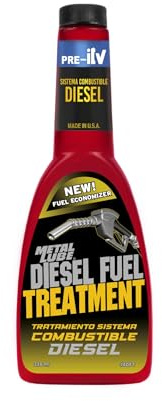 Metal Lube Tratamiento Sistema Diésel – Aditivo Antifricción para Motores, Limpieza Inyectores, Reduce Consumo y Emisiones, Facilita Arranque en Frío – Envase 236 ml