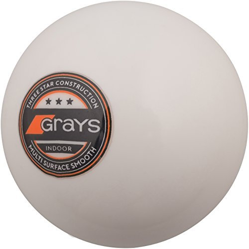 Grays Innen Indoor Hockey Ball – Weiß, 5.5 oz