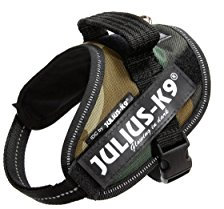 Julius-K9, Pettorina IDC Power, Taglia: XS / Mini-Mini, 40–53 cm/22 mm, Colore: Camouflage