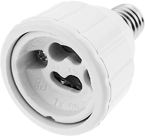 BeMatik - Lampensockel Adapter E14 auf GU10