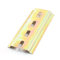 sourcing map Elektrischer Leistungsschalter Montiert 35 mm 35 mm DIN Schienen Goldfarben