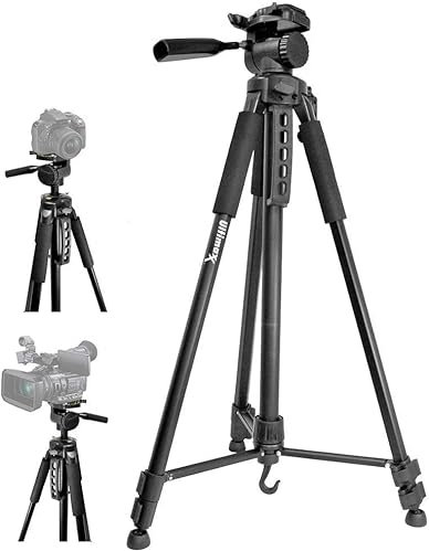75 Professional Heavy Duty 3-Way Pan Head Tripod For Panasonic Pro AG-DVC7, DVC20, DVC30, DVX100, HVX200 HVX205 Mini Dv Camcorders
