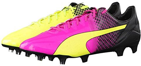 Puma evoSPEED 1.5 Tricks FG - Scarpe da calcio, Rosa, 41 EU (7.5 UK)