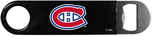 Siskiyou NHL Unisex Flaschenöffner mit langem Hals, Unisex, HLBO30, Schwarz, Lang