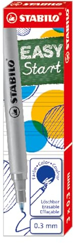 STABILO - Tintenpatronen zum Nachfüllen - EASYoriginal Refill | fine, 3er Pack, löschbar blau