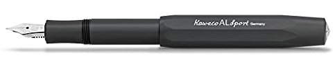 Kaweko Füllhalter AL SPORT Fountain Pen Black B
