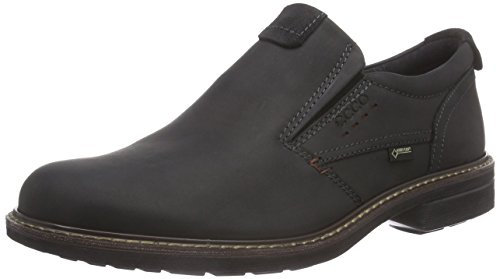 ECCO Men's Turn GTX Plain Toe Tie Shoe, Black/Black (BLACK/BLACK51052), 8.5 UK