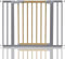 Safetots Buchenholz und Metall Druckmontiertes Treppenschutzgitter, 96.7cm - 104.1cm, Sicherheitsgitter für Babys, Stilvolles Design und einfache Montage