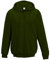Forest Green Unisex Zip Up Hoodie Medium Plus 1 T Shirt