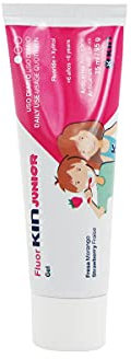 Kin Fluor Kin Junior Strawberry Dental Gel 75ml