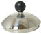 Alessi 9093 Kettle Lid Replacement Part (with Black Knob for 9093 Blue)