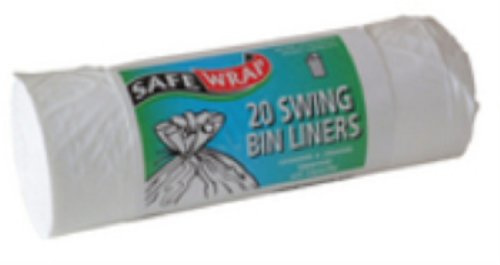 ROBINSON YOUNG 441 Safewrap Standard Swing Bin Liner (Pack of 80)