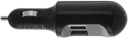 Belkin Dual Autoladegerät (USB 2.0) für Apple iPhone und iPod schwarz