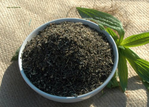 Naturix24 – Spitzwegerich Tee, Spitzwegerichblätter geschnitten – 500g Beutel