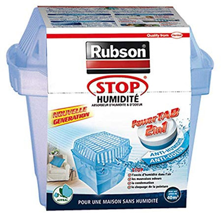 Rubson 5410091710224 3L Azul - Deshumidificador (Azul)