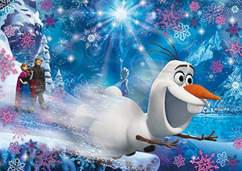 Clementoni 20603.2-3D Puzzle - Frozen, 104-Teilig