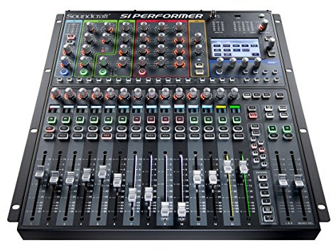 Soundcraft Si Performer 1 Digital 16-Channel Audio Mixer and Lighting Controller