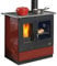 Cuisinière À Bois 6.5kw Rouge - 241100CARMIN