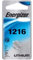Energizer CR1216 3V Lithium Coin Cell Battery - 1 Pack Tear Strip (Energizer ECR1216)Q