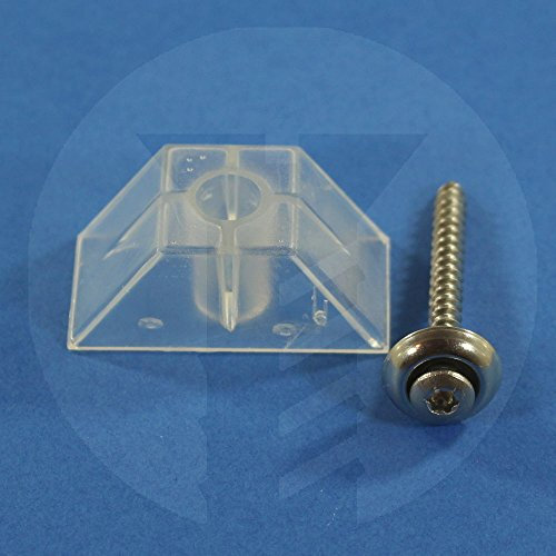 100Stck Abstandhalter Trapezprofil 70/18 + 100 Spenglerschrauben 4,5x55 A2 V2A