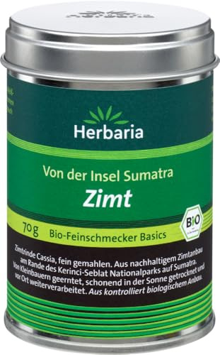 Herbaria Zimt bio, 2er Pack (2 x 70 g)