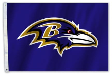 Fremont Die NFL Unisex NFL 2 x 3 Fuß Logo Flagge mit Tüllen, Unisex, NFL 2 x 3 Foot Logo Flag with Grommets, blau, Einheitsgröße