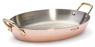 De Buyer 6451.32 Chefs Fry Pans, Copper