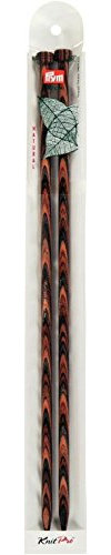 PRYM KnitPro Symfonie Stricknadeln, aus Holz 9 mm-longueur 40 cm