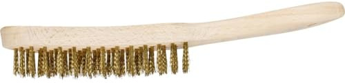PFERD 572542 Handbürsten, Universeller Einsatz, HBU, Messingdraht, 4 Stück Anzahl Reihen, 290mm Gesamtlänge, 10 Stück