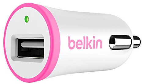 Belkin MixIt universal Autoladegerät (5Watt/1A, USB Anschluss), pink