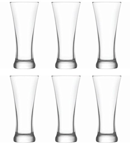 OSMA Werm GmbH Biergläser Pils Glas elegante Form 0,3 Liter 6 Stück