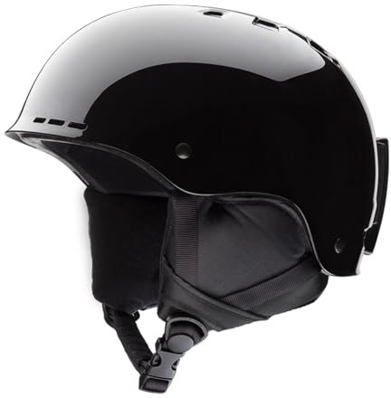 Smith Optics Holt Jr. Youth Ski Snowmobile Helmet , Black