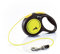 flexi New NEON XS Seil 3 m schwarz/Neongelb für Hunde bis 8 kg