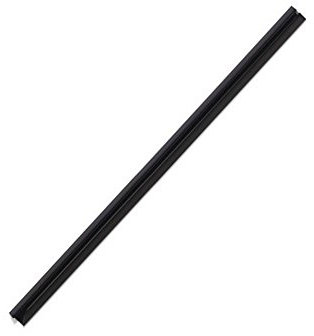 Durable Klemmschiene A4, für ca 40-100 Blatt, 25er Packung, schwarz, 291201