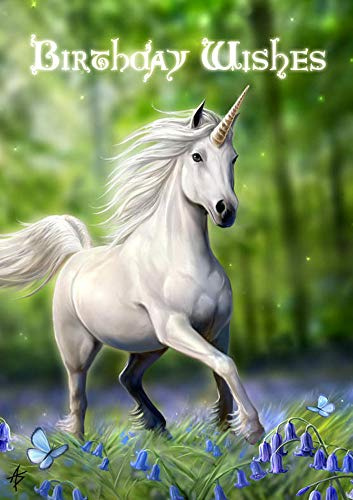 Birthday Card - Unicorn