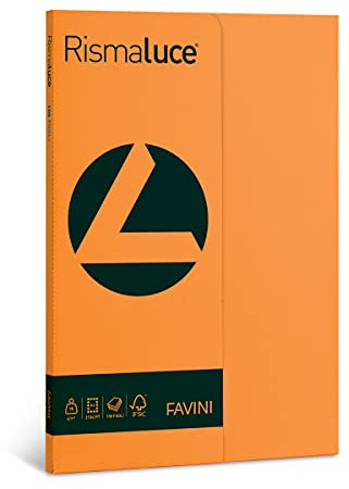 Favini Rismaluce A4 (210 x 297 mm) Orange Druckerpapier