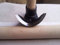 Azuela curvada para madera, curva pequeña, acero 4150