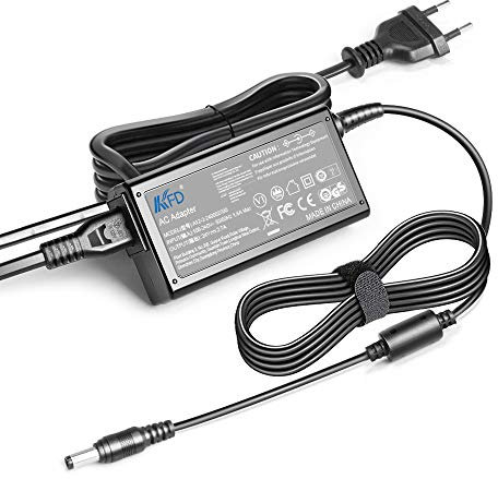 KFD Netzteil Ladegerät 24V 2,7A für Logitech G29 G920 G25 G923 G27 Lenkrad Driving Force GT Racing Wheel Stromkabel APD DA42H24 Power Supply, Silhouette Portrait Cameo 3 4, HK Go Play Lautsprecher