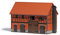 Busch 1507 Scheune mit großem Stall