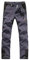 FLYGAGA Herren Softshell Fleece gefüttert Hosen Winddicht Wasserdicht Funktions Outdoor Sport Camping Wandern Trekking Hosen (X-Large, Dunkelgrau)