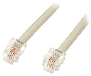 Connectland Câble RJ-11 6P4C pour Modem/Téléphonique 15 m