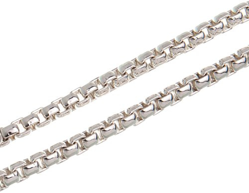 Veneziakette rund, Silberkette - 1,5mm Breite - Länge 38-100cm - echt 925 Silber …