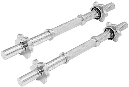 Hardcastle 18 Dumbbell Bars with Spinlock Collars