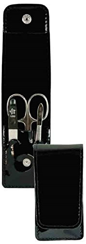 Pfeilring Schwarzes Lack-Etui 3-teilig0101140380*